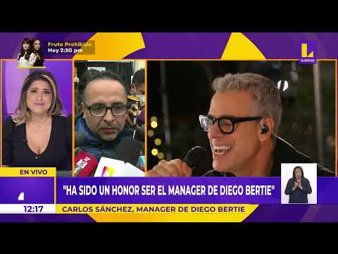 #EsNoticiaAhora  Carlos Sanchez: ha sido un honor ser manager de Diego Bertie