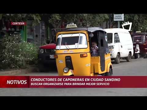 Conductores de caponeras en Ciudad Sandino buscan brindar mejor servicio a la población