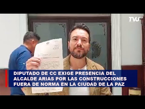 Diputado de CC exige presencia del alcalde Arias por las construcciones fuera de norma