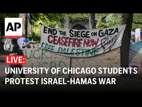 LIVE: University of Chicago students hold demonstrations against Israel-Hamas war