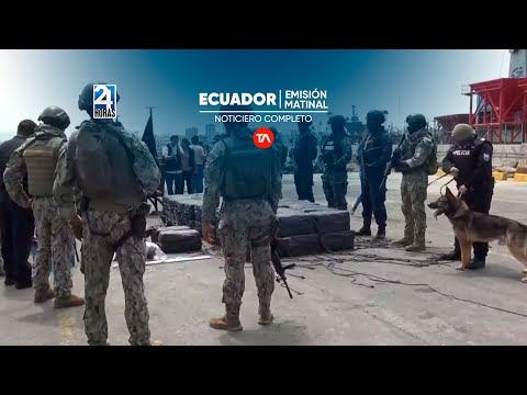 Noticiero de Ecuador (Emisión Matinal 16/01/2024)