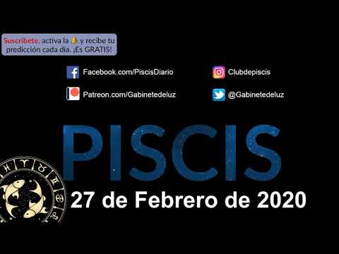 Horóscopo Diario - Piscis - 27 de Febrero de 2020