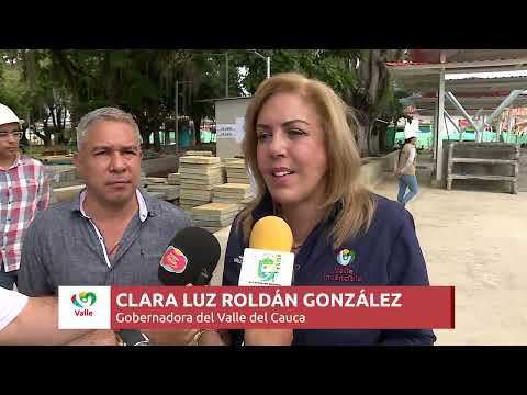 Clara Luz Roldan  Gobernadora viajera en Invencible