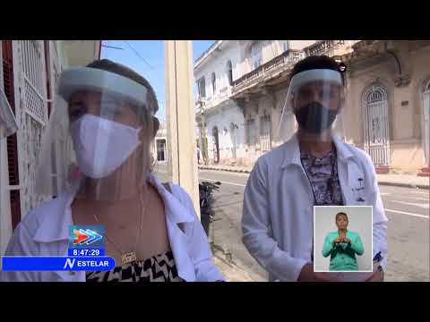 Médicos recién graduados apoyan control de foco de COVID-19 en Cienfuegos