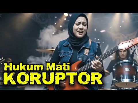 HUKUM MATI PARA KORUPTOR | Rock Metal Gitaris Gadungan | Rocker Gadungan | Lagu Kritis | Musik AI