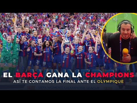 ¡El Barça gana la Champions Femenina y completa el PÓKER! Goles del FC Barcelona 2-0 Olympique Lyon