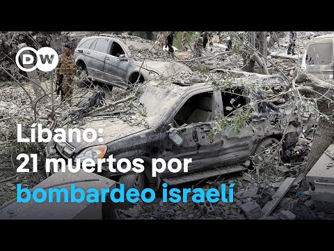 Bombardeo israelí en el norte de Líbano deja 21 muertos