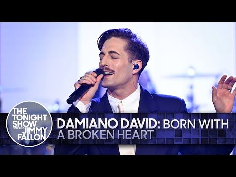 Damiano David: Born With A Broken Heart | The Tonight Show Starring Jimmy Fallon