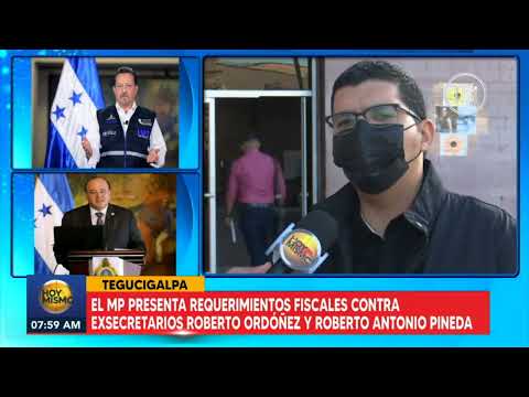 Ministerio Público presenta requerimientos contra dos exfuncionarios hondureños
