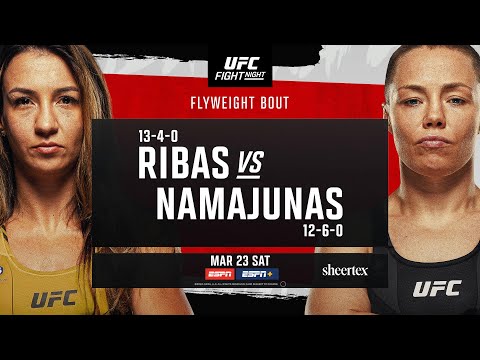 UFC Vegas 89: Ribas vs Namajunas - March 23 | Fight Promo