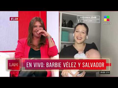 Barbie Vélez presenta a su hijo, Salvador: No me entra el amor en el alma