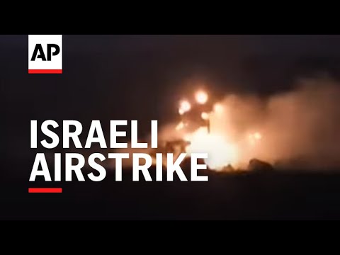 Israeli airstrike hits arms depot near Tyre in Lebanon