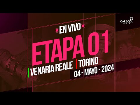 Giro de Italia 2024 EN VIVO: Etapa 1/ de 140 kilómetros entre VENARIA REALE y TORINO
