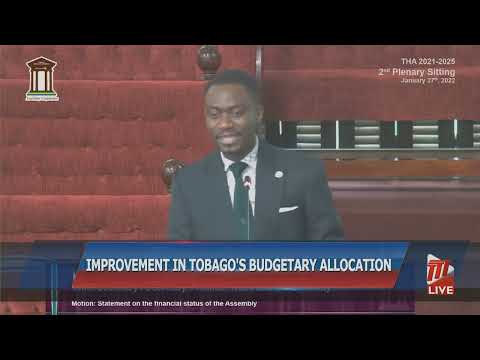 Improvement In Tobago's Budgetary Allocation