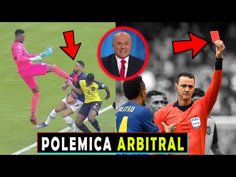 BRUTAL ROBO del VAR  ECUADOR vs BRASIL 1-1 POLEMICA ARBITRAL en ELIMINATORIAS a QATAR 2022