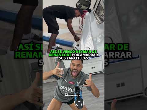 NEYMAR destruyó los neumáticos de RENAN LODI en venganza por amarrar sus zapatillas | Depor