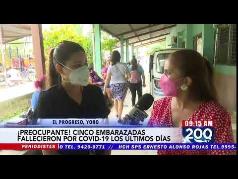Cinco embarazadas fallecidas por #Covid19 se contabilizan este mes en El Progreso