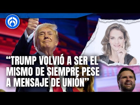 La gente cree que Dios eligió a Trump para ser presidente: Ana Paula Ordorica