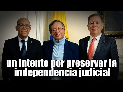 El presidente se reunió con altos cargos de la CSJ un intento por preservar independencia judicial