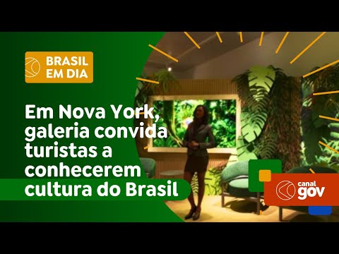 Em Nova York, galeria convida turistas a conhecerem cultura do Brasil