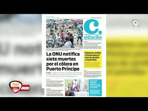 Titulares de prensa Dominicana viernes 07 de octubre | Hoy Mismo