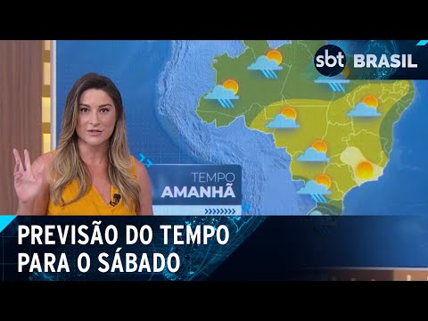 Chuva continua em menor quantidade do Sul do Brasil | SBT Brasil (03/05/24)