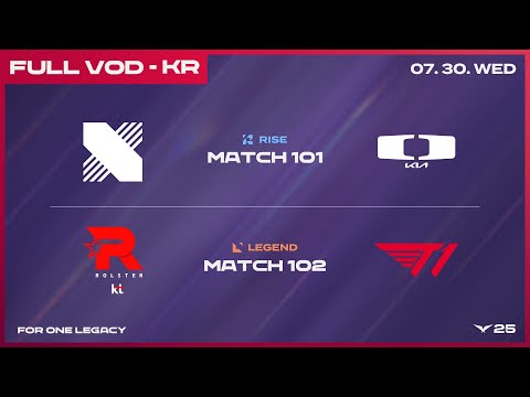 DRX vs DK - KT vs T1 | 2025 LCK