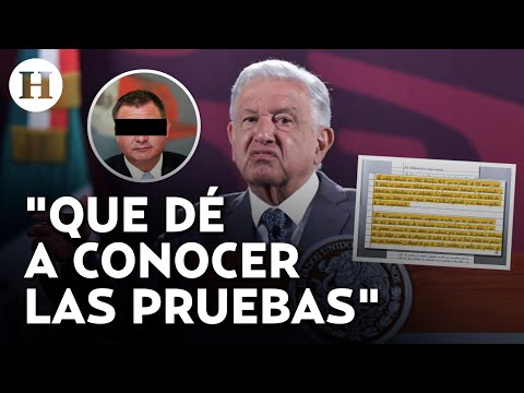 ¡AMLO reta a García Luna! Le pide que muestre las presuntas pruebas de sus vínculos con el narco