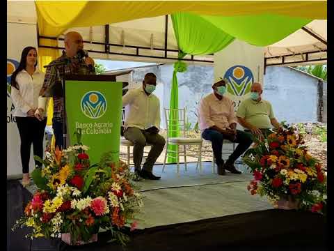 Intervención pdte. Francisco Mejía en inauguración oficina BAC en San Juan de Urabá