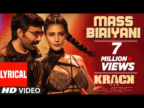 Mommath Khan Sex Vidio Com - Mass Biriyani Lyrical Video Song | Krack | Raviteja, ShrutiHaasan| Gop |  thebetterandhra.com