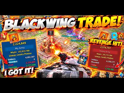 Lords Mobile -BLACKWING TRADE! They Hit Me, I Hit Them Back. A Fun WoW Fight Turned Into Nightmare!