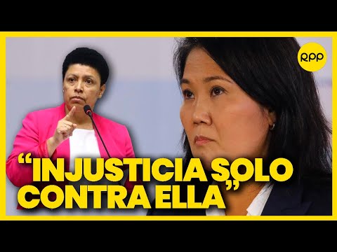 Impedimento de salida de Keko Fujimori: Justicia de doble rasero , según Moyano