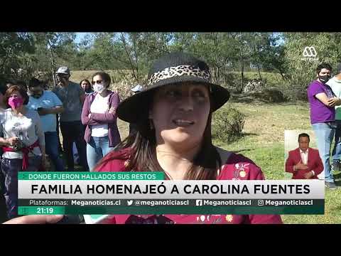 Caso Carolina Fuentes | Familiares realizaron homenaje a orillas del río Ñuble