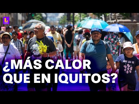 ¿Hará más calor en Lima que en Iquitos?