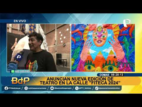 Fiteca 2024: anuncian novedades para evento cultural de Comas sobre teatro en la calle