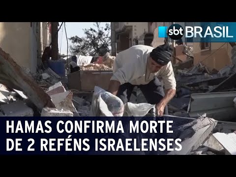 Hamas confirma morte de 2 reféns israelenses | SBT Brasil (15/01/24)