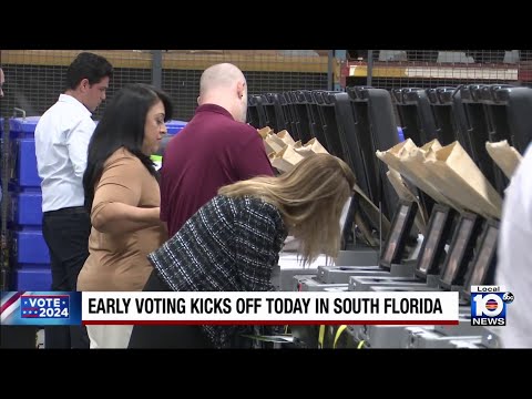 Early voting kicks off in South Florida