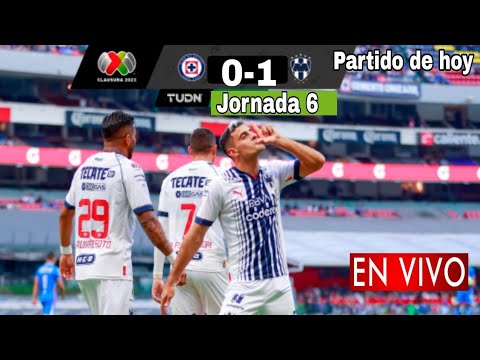 En Vivo: Cruz Azul vs. Monterrey, partido Cruz Azul vs. Monterrey en vivo vía TUDN