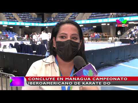 Concluye en Managua campeonato iberoamericano de Karate Do