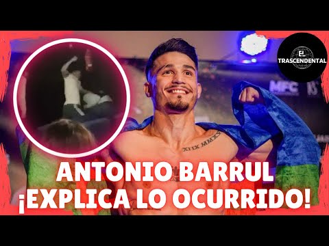 BOXEADOR ANTONIO BARRUL EXPLICA LO OCURRIDO EN EL CINE DE LEÓN