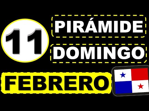 Pirámide de la Suerte Lotería de Panamá Para Domingo 11 de Febrero 2024 Decenas de Suerte Para Hoy