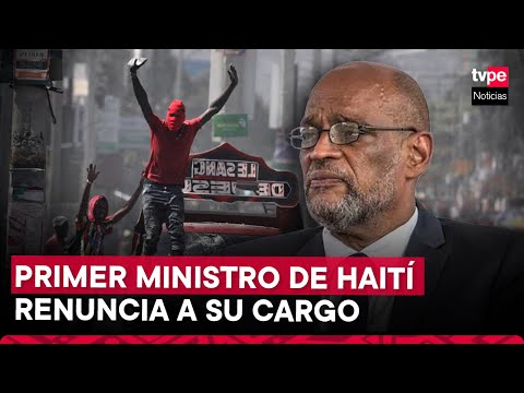 Dimite el primer ministro de Haití, Ariel Henry, en plena ola de violencia