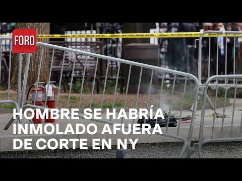 Hombre se inmola afuera de corte en Nueva York; Vecinos están en shock - Paralelo 23