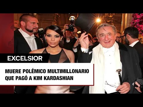 Muere polémico multimillonario que pagó a Kim Kardashian