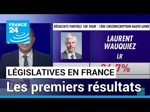 François Ruffin second, Laurent Wauquiez en tête,...les premiers résultats des législatives