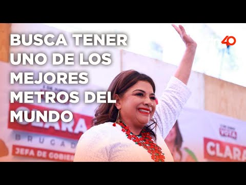 Estas son las propuestas de Clara Brugada, la candidata de MORENA, para el gobierno de la CDMX