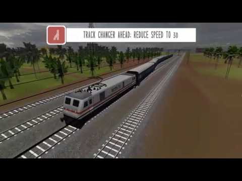 indian train simulator video