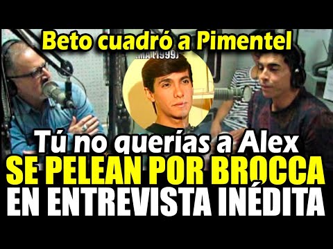Beto Ortiz se pelea con Ernesto Pimentel en entrevista por Alex Brocca y su enfermedad