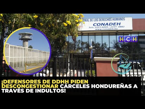 ¡Defensores de DDHH piden descongestionar cárceles hondureñas a través de Indultos!