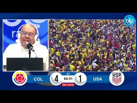 ¡De no creer! El Cuarto gol de Colombia contra Estados Unidos, Jorge Carrascal potente en la cancha.